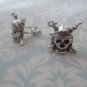 CL999 Silver Pirates Cuff links Cufflinks Pirates of Caribbean Captain Jack ++