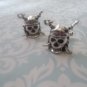 CL999 Silver Pirates Cuff links Cufflinks Pirates of Caribbean Captain Jack ++