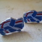 CL023 NEW UK Flag Union Jack British Race Car Cufflinks Cuff Links