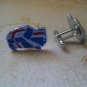 CL023 NEW UK Flag Union Jack British Race Car Cufflinks Cuff Links