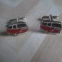 CL044 Retro Red VW Camper Van Bus Cufflinks Wedding Party Father's Day Gift *30