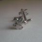 CL520 Silver Fleur De Lis Lys Cufflinks Cuff Links Great Gift Gifts Paris Chic+