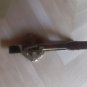 T814 Antique Silver Celtic Cross Tie Clip Bar Pin Novelty Wedding Celestial
