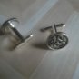 TS005 Om Ohm Tie Clip Cufflinks Set Zen Buddism Boho Yoga Spiritual Religious