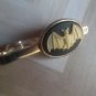 T562 Steampunk Gothic Bat Cameo Tie Clip Bar Pin Cool Novelty Halloween #30