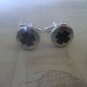 CL527 Lucky Green Four Leaf Clover Cufflinks Cuff Links Christmas Wedding Gifts