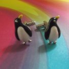 CL513 SALE ***  Cute Penguin Cufflinks Novelty Gifts Father's Day Birthday Party