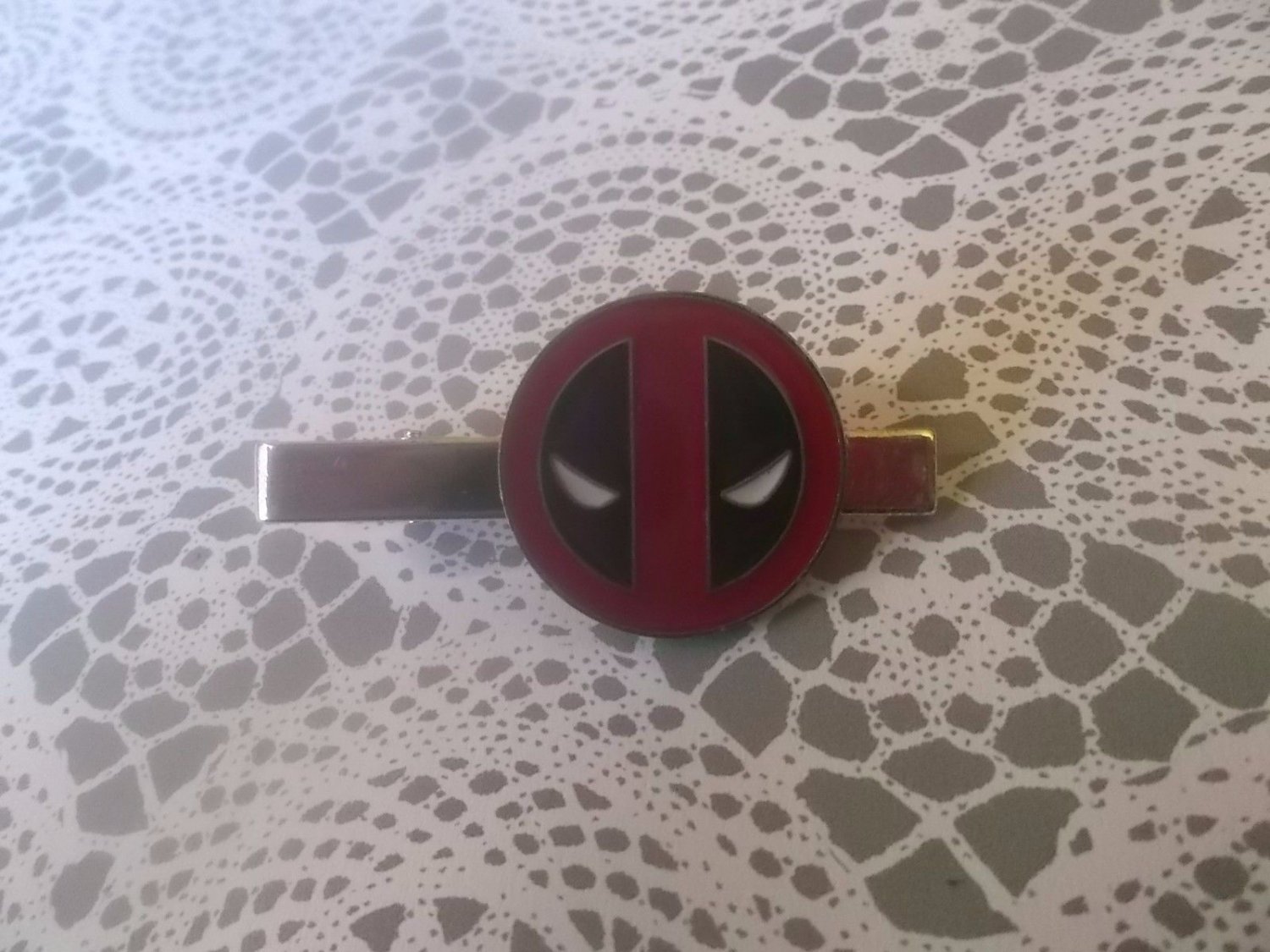 T014 Deadpool Tie Clip Bar Pin Christmas Gift Men's Accessories Superhero X-man