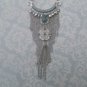N72 Hot Boho Turquoise Beads Bib Necklace Statement Collar Bohemian Coin Silver
