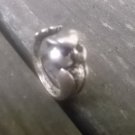 R017 Antique Silver Owl Wrap Ring Kawaii Woodland Animals Novelty ***30