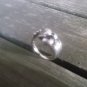 R017 Antique Silver Owl Wrap Ring Kawaii Woodland Animals Novelty ***30