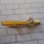 T825 Golden Hamsa Evil Eye Protection Tie Clip Bar Pin Christmas Gift for Him