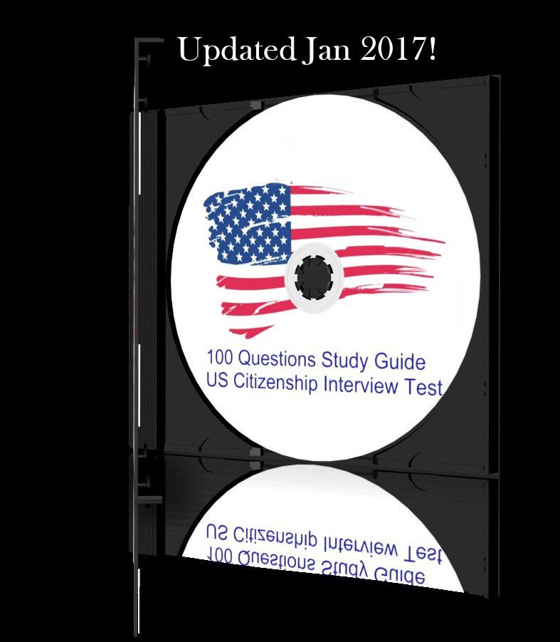 2023 Latest Audio CD Study Guide for the US Citizenship Test in English PASS