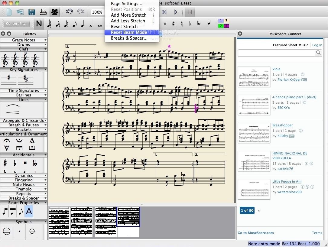 Music Notation Software Sheet Score Creator Printer Composition PC MAC