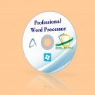 Pro Word Processor Software for Microsoft Windows 10 & Mac doc 2010 2013 2016