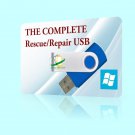 8GB USB Windows System Repair Rescue Disk Boot Clone Anti virus Password Reset