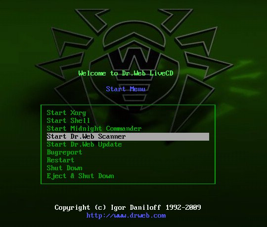Dr.Web LiveCD/LiveUSB от 03.08.2023 download the new for windows