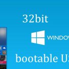 Microsoft Windows 10 Home & Pro 32 bit Re-Install Recovery Repair Bootable USB