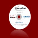 Samsung Galaxy View 18.4" Tablet SM-T677V Verizon User Manual User Guide PDF CD