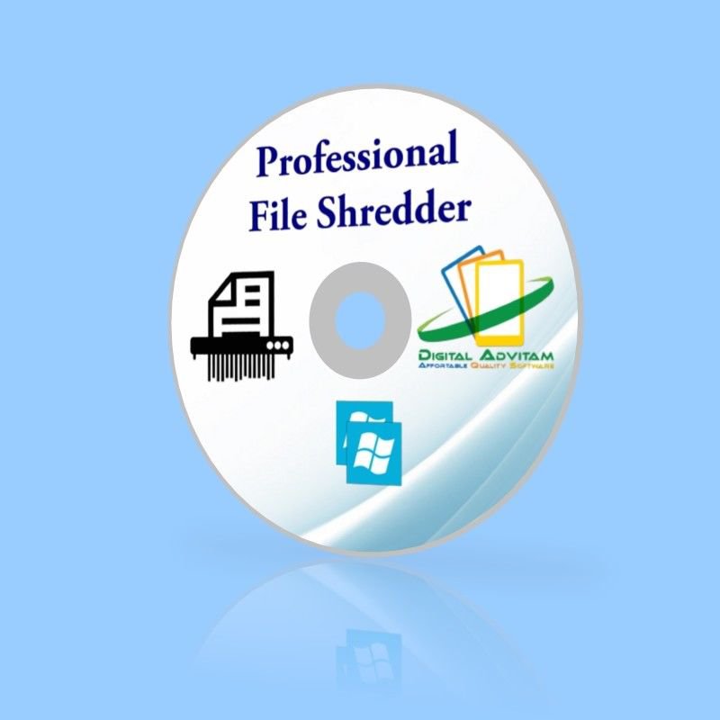 File Shredder Securely Wipe Shred Delete Clean Data Hard drive Privacy Windows