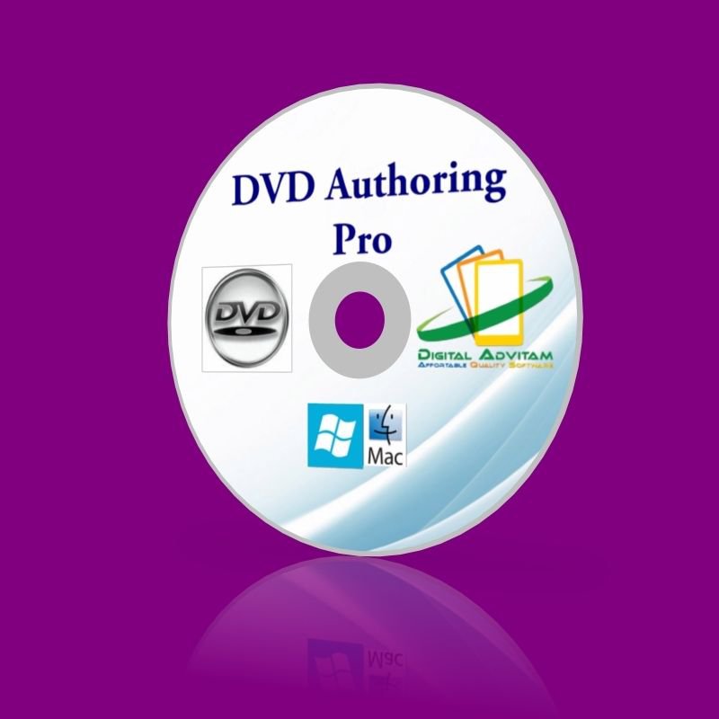 DVD Authoring Creator convert video clips to DVD mp4 divx mov mpeg Windows & Mac