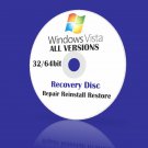 Windows Vista ALL Editions Install / Reinstall / Restore / Recovery Repair Disc