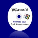 Windows 98 Second Edition Install Repair Boot Recovery Restore CD Disc Disk