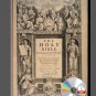 King James Bible 1611 First Edition + Latin Gutenberg Bible 1454 BONUS KJV DVD
