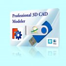 Professional CAD software parametric 3D modeler WINDOWS 10 8 7 PC & Mac OSX USB
