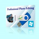 2023 Professional Photo Image Editing Software Photo shop Guide Windows 10 USB