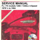 1978 1/2 to 1984 Harley-Davidson service manual FL/FX 1200/1340cc 99482-84 PDF