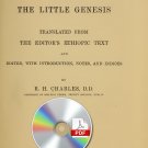 The Book of Jubilees Little Genesis, Charles Robert Henry Bible eBook PDF CDROM