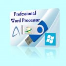 Pro Word Processor Software for Microsoft Windows 10 8 7 XP doc 2010 2013 2016