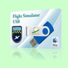 2023 Realistic Flight Simulator Software Game X Sim Aircraft plane Mac OSX USB
