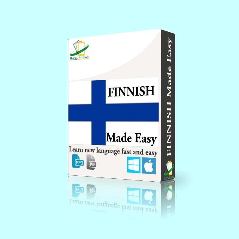 Learn to Speak Finnish Language Course FAST & EASY Quick MP3 Audio CD PDF