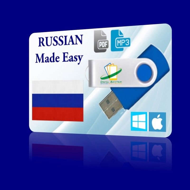 Fast Learn Russian Language Training Course Speak MP3 Audio PDF Quick Easy USB