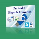 Audio Ripper Rip Music Converter WAV WMA MP3 MP4 M4A Software PC Windows Mac USB