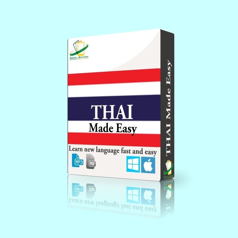 Learn to Speak Thai Language Course Thailand FAST & EASY MP3 Audio DVD PDF