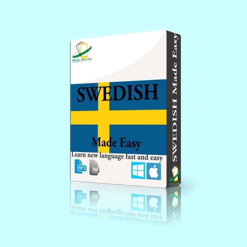 Learn to Speak Swedish Language Course Fluently FAST & EASY MP3 Audio CD PDF