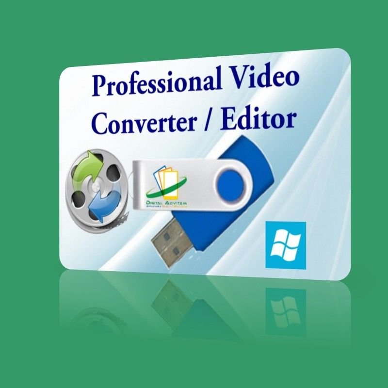 Multimedia Video Converter Video Editor DVD ripper Software Windows 10 8 7 USB