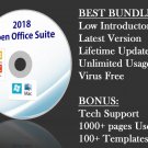 Open Office Suite 2023 Professional for Microsoft Windows & Mac Home and Student