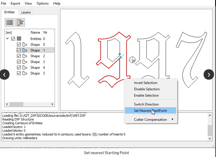 vectric 2d desktop import dxf and convert to gcode