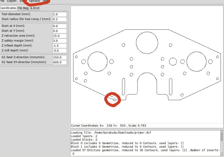 how to convert dxf to gcode scan2cad