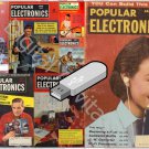 Popular Electronics Magazines Poptronics LARGEST Collection 587 PDF Magazine USB