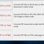 PDF Utility Suite Creator Converter Compressor Convert to Word Software Windows