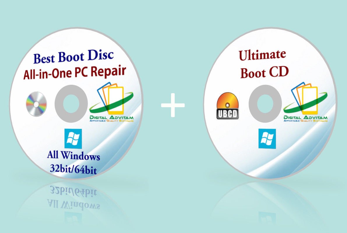 Ultimate Combo RESCUE CD RESTORE FORMAT DISK HARDDRIVE DIAGNOSTICS ANTI-VIRUS