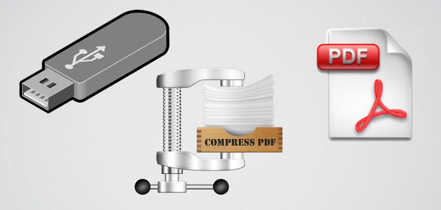 Professional PDF Compressor Compress Reduce FIle Size smaller Email Windows USB