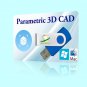 Professional CAD software parametric 2D 3D CAD modeler parts WINDOWS PC Mac USB
