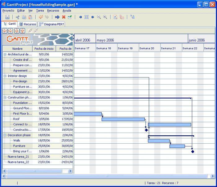 2021 Project Management Gantt Chart Office Software For Microsoft 0199