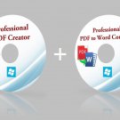2-in-1 PDF Creator Create PDF to Word Converter Convert Doc word Windows 10 8 7